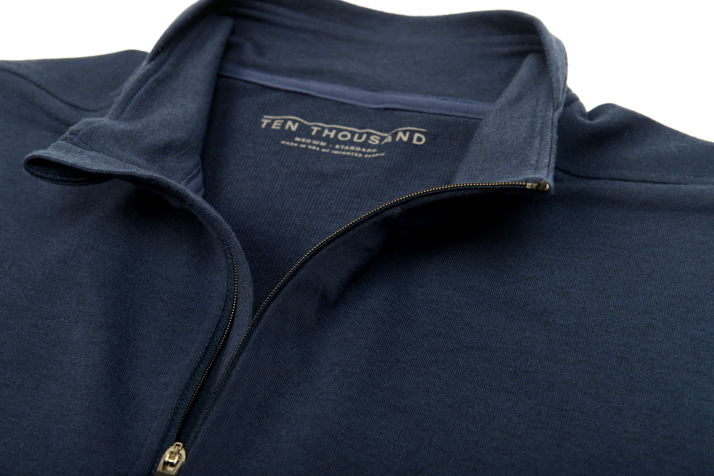 Detail shot of zipper